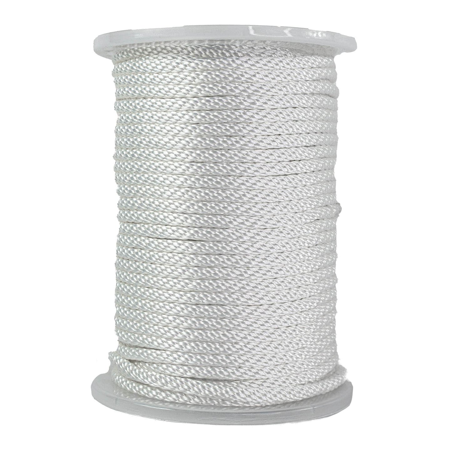 (#12) 3/8 in / 250 ft / White SK-SBP-38x250-White RopeHub Solid Braid Rope