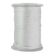 (#12) 3/8 in / 250 ft / White SK-SBP-38x250-White RopeHub Solid Braid Rope