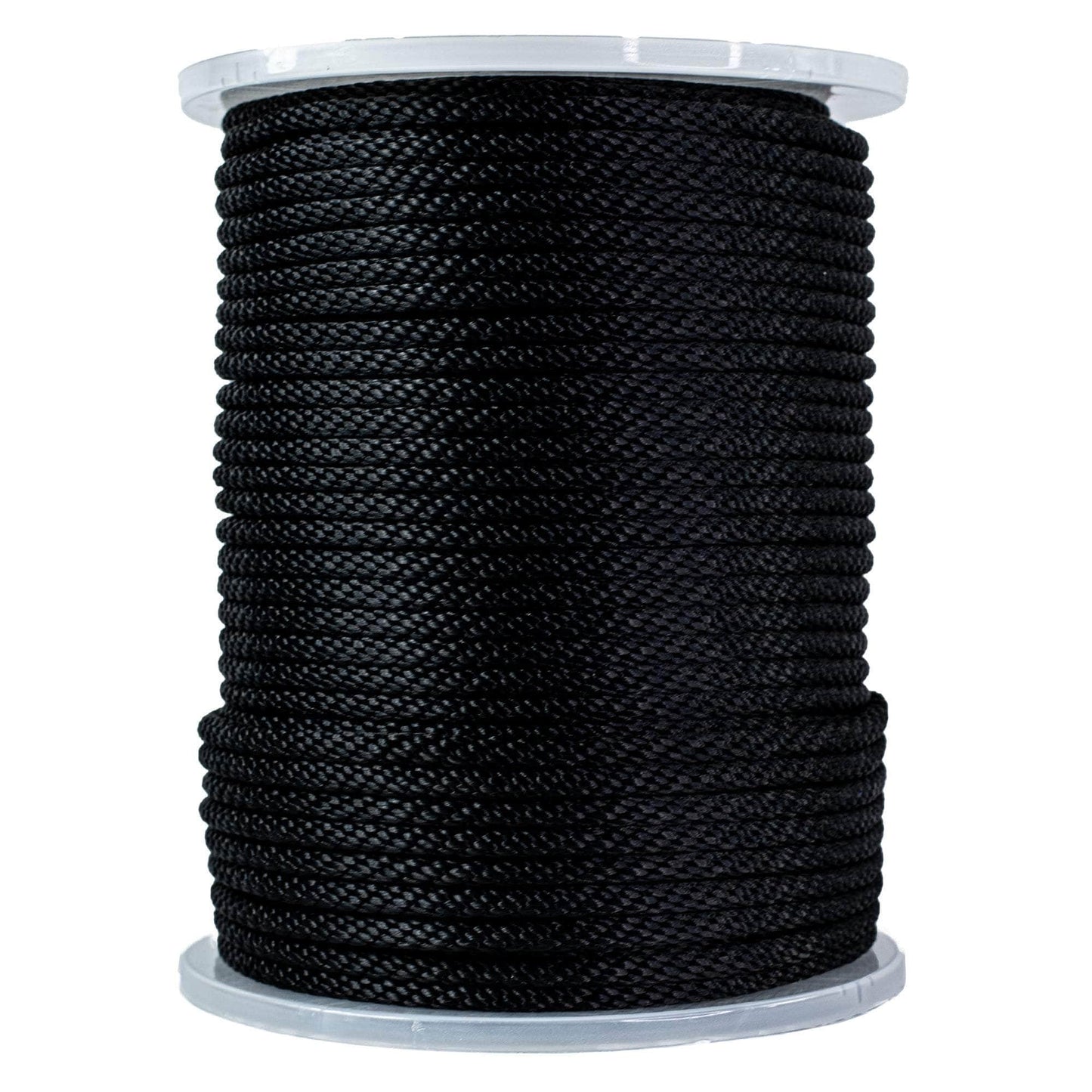 (#12) 3/8 in / 500 ft / Black SK-SBP-38x500-Black RopeHub Solid Braid Rope