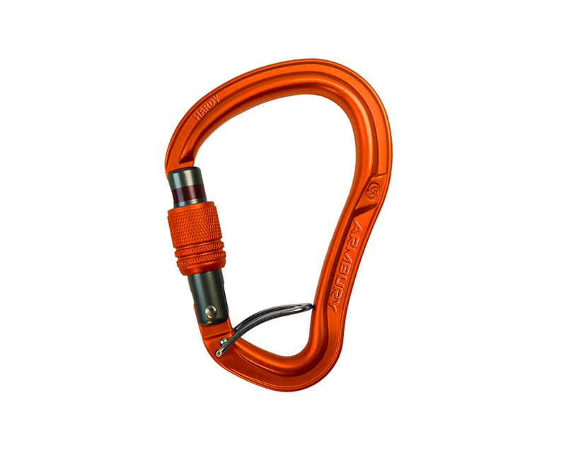 Armbury Hardy SGW HMS Screw-Gate Carabiner with Wire Pin