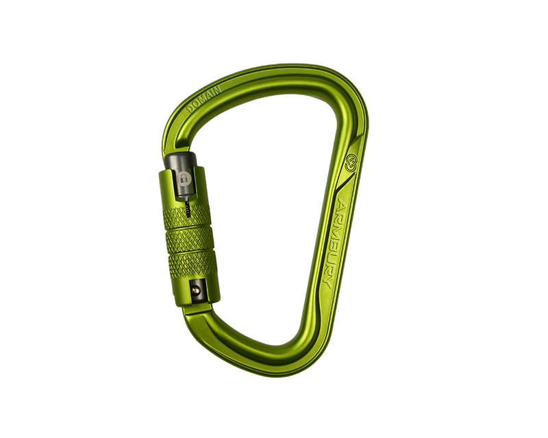 Armbury Domain TG D-Shaped Twist-Lock Carabiner