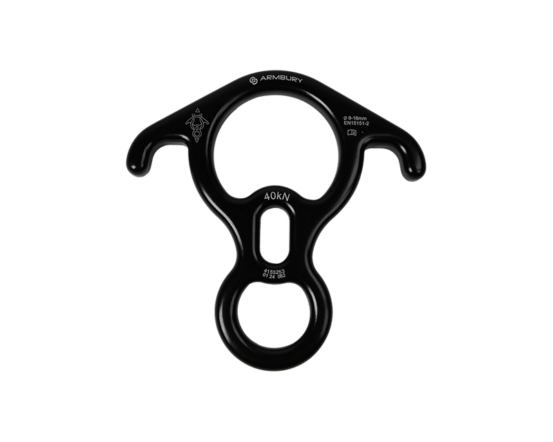 ARMBURY Figure 8 RES Descender with Ears | 9–16 mm Rope