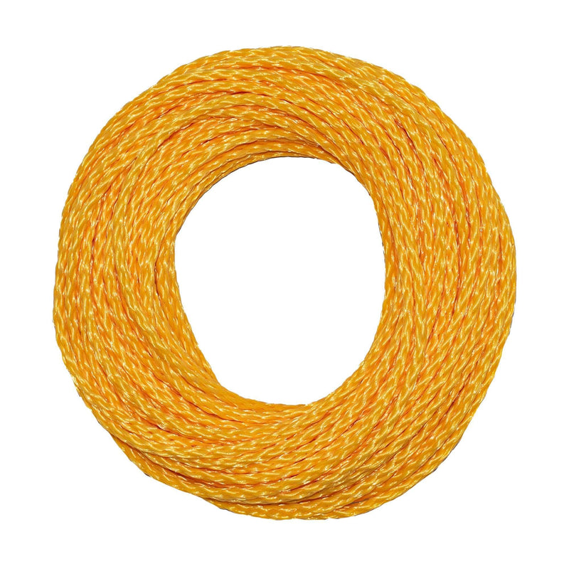 3/16 in / 100 ft / Yellow SK-HBPP-316x100-Yellow RopeHub Hollow Braid Rope