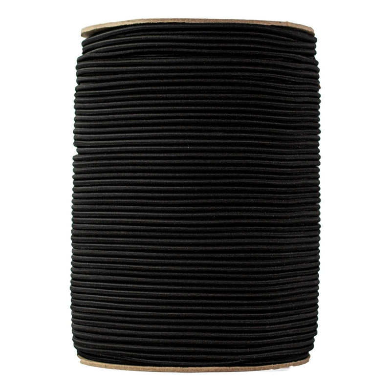 3/16 in / 1000 ft - Spool / Black SKPPSC-316x1000-Black RopeHub Shock Cord