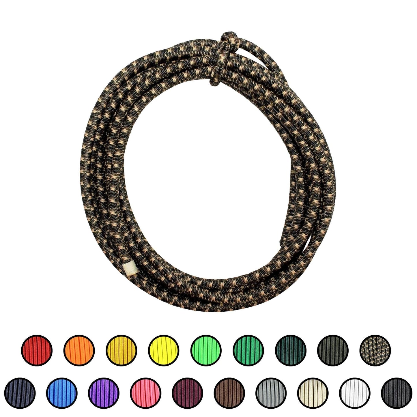 3/16" x 10ft / Woodland Camo SKSC3/16-10ft-WoodlandCamo RopeHub Shock Cord