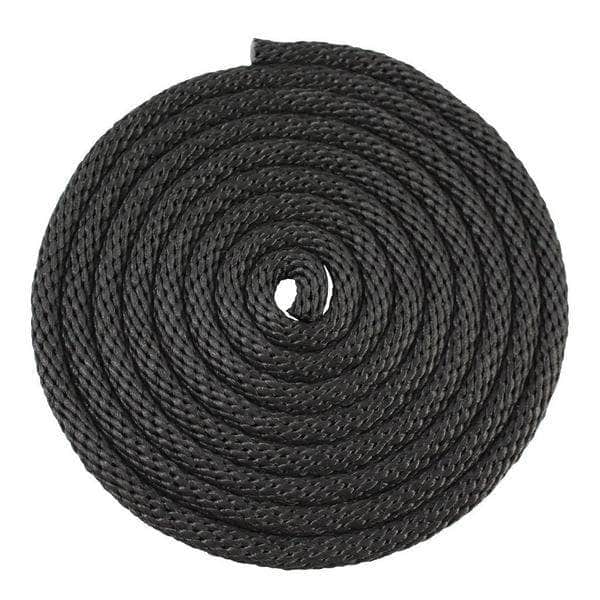 3/8 in / 10 ft / Black SK-MFP-Black-38-10 RopeHub Solid Braid Rope