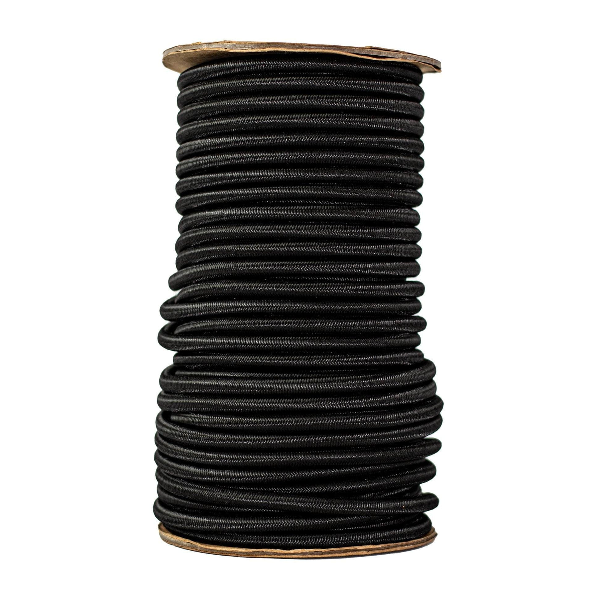3/8 in / 100 ft - Coil / Black SKPPSC-38x100-Black RopeHub Shock Cord