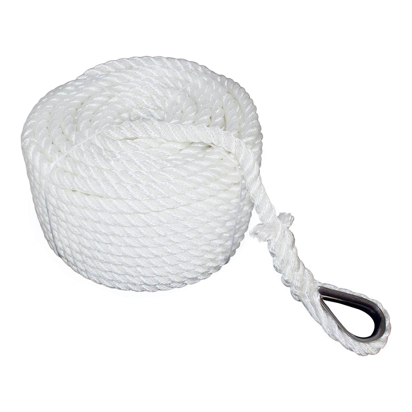 3/8 in / 100 ft / White SK-TNAL-38x100 RopeHub Twisted Rope