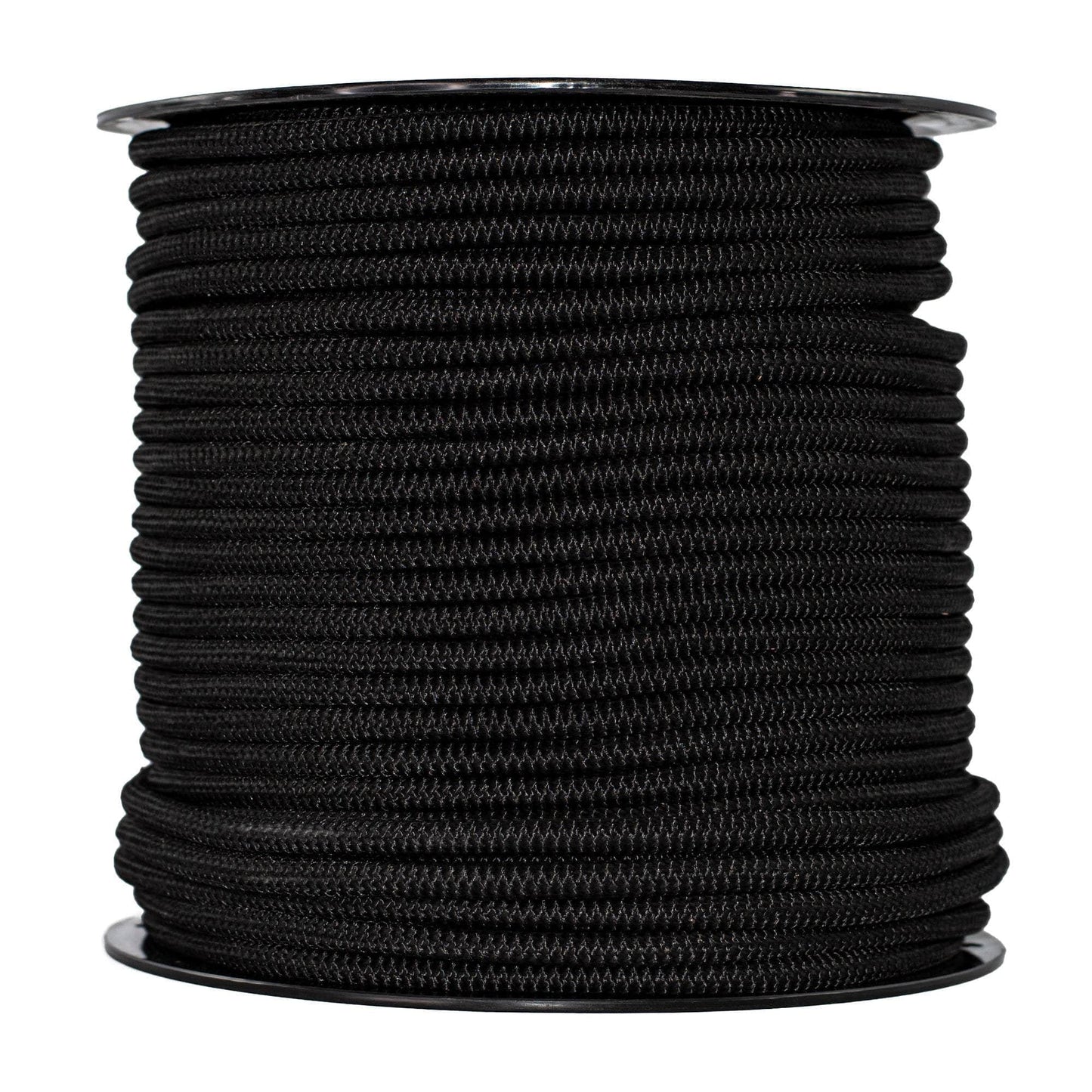 3/8 in / 500 ft / Black SKDG38-500ft-Black RopeHub Shock Cord