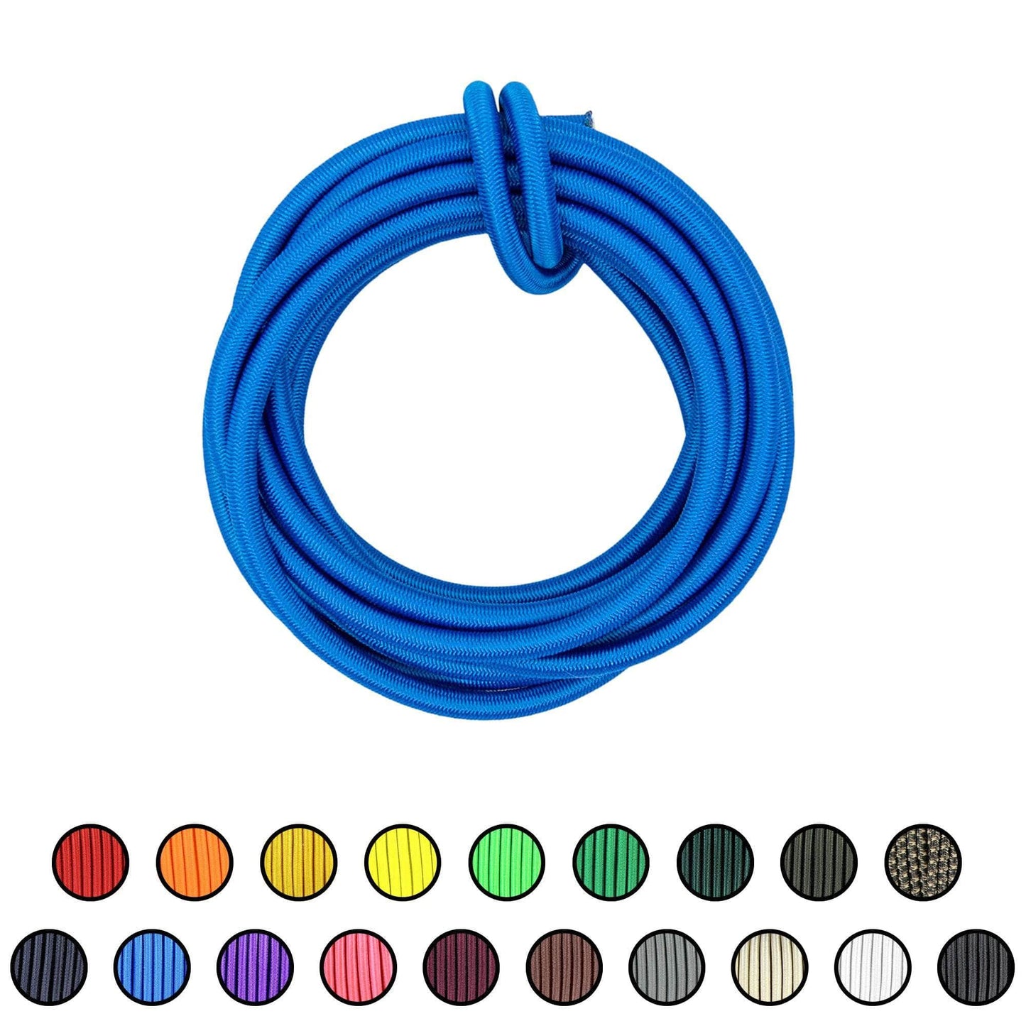 3/8" x 10ft / RoyalBlue SKSC3/8-10ft-RoyalBlue RopeHub Shock Cord