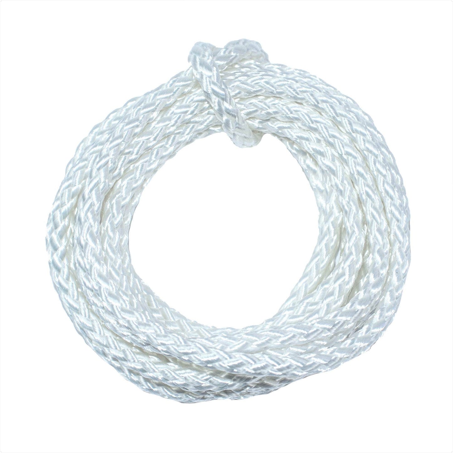 3/8" x 25ft / White SK-DiamBN-38x25-White RopeHub Rope