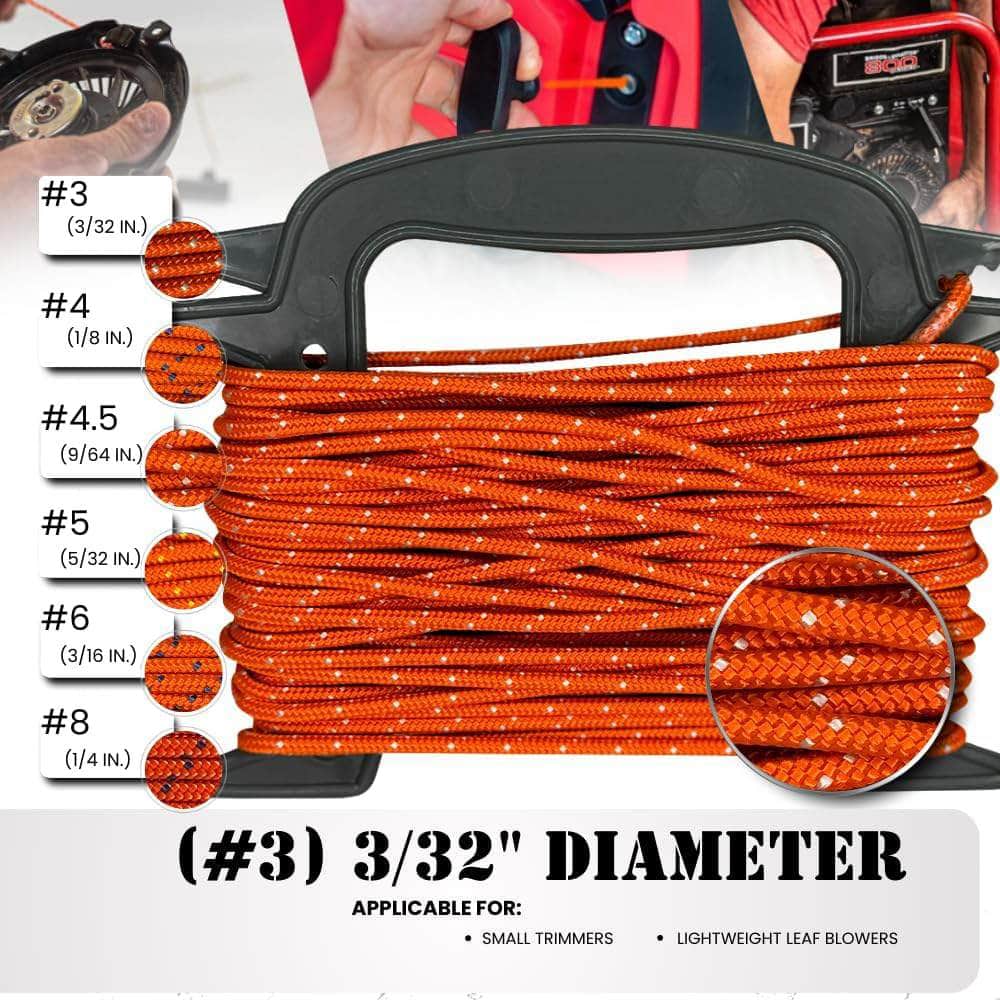 #3 (3/32") / 10 ft SK-SBPC-3x10ft RopeHub