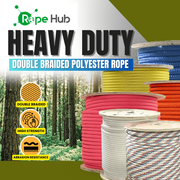 Double braided polyester rope Rope