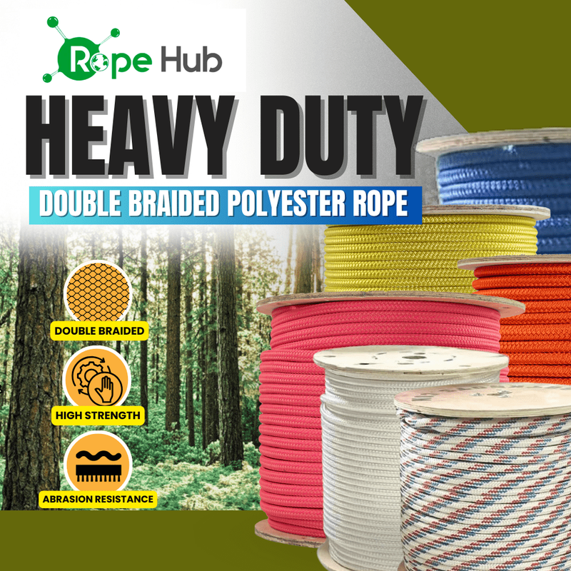 Double braided polyester rope Rope