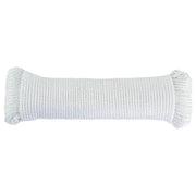 (#4) 1/8 in / 100 ft / White SK-SBP-18x100-White RopeHub Solid Braid Rope