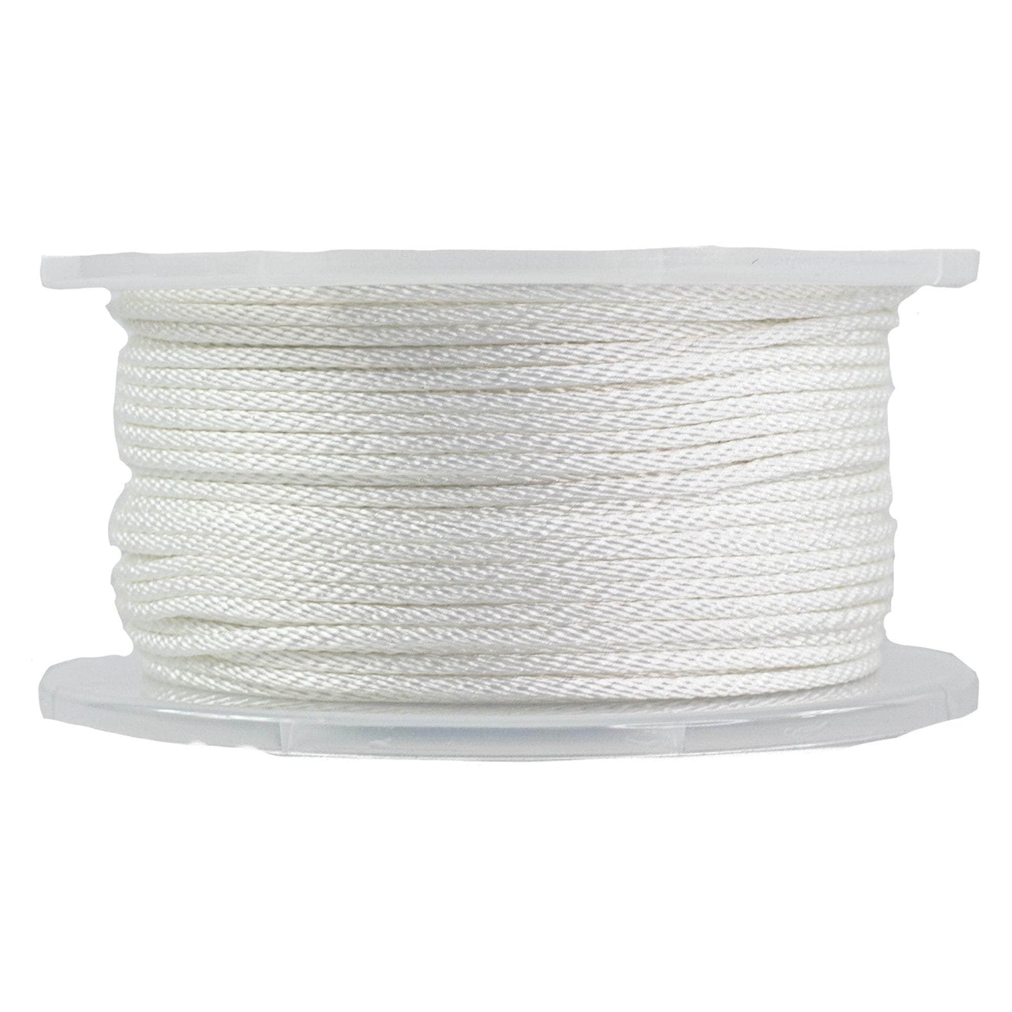 (#4) 1/8 in / 250 ft / White SK-SBP-18x250-White RopeHub Solid Braid Rope