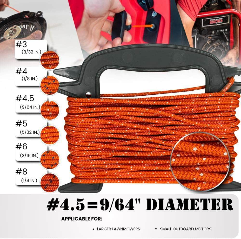 #4.5 (9/64") / 10 ft SK-SBPC-4.5x10ft RopeHub