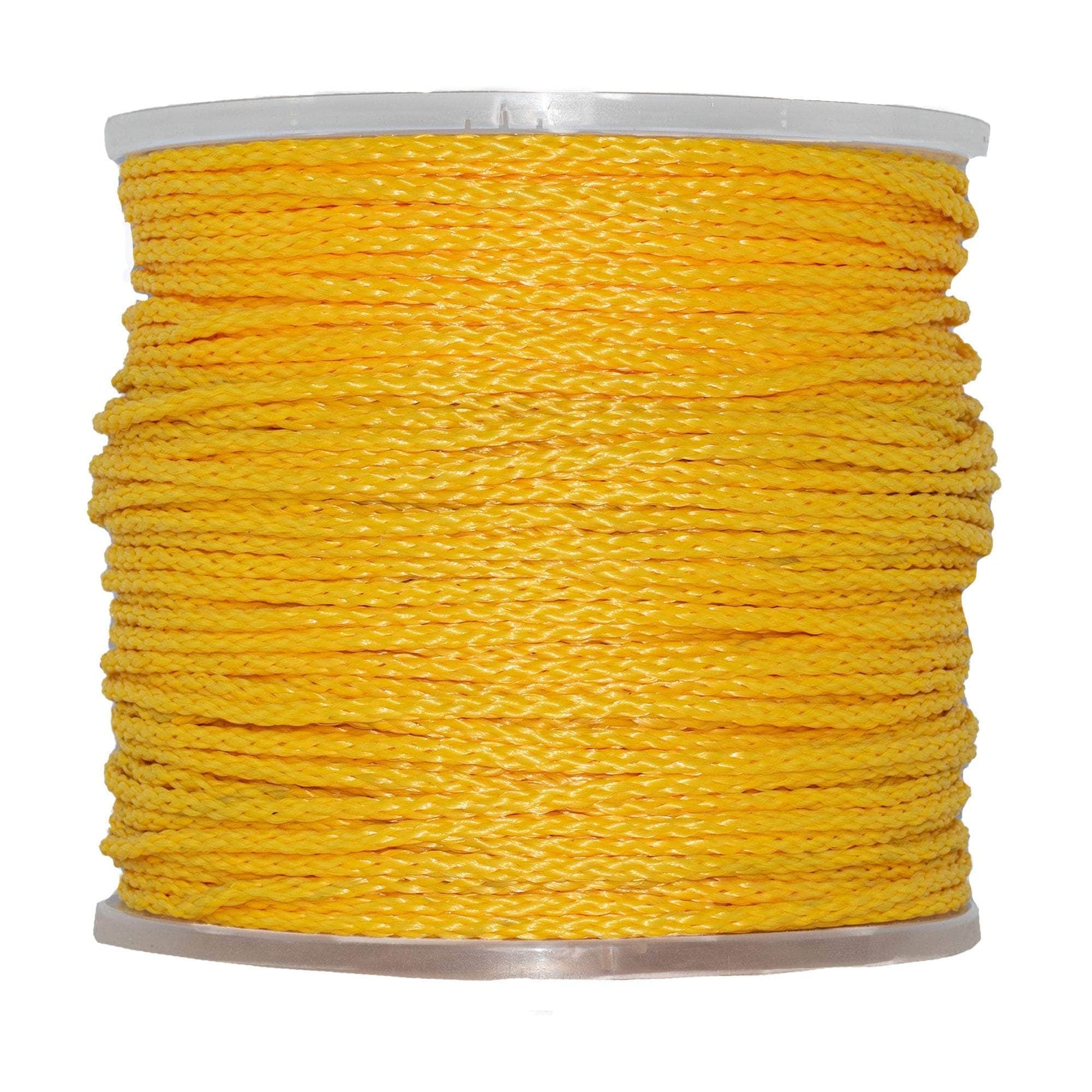 5/16 in / 1000 ft / Yellow SK-HBPP-516x1000-Yellow RopeHub Hollow Braid Rope