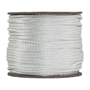 (#5) 5/32 in / 250 ft / White SK-SBP-532x250-White RopeHub Solid Braid Rope
