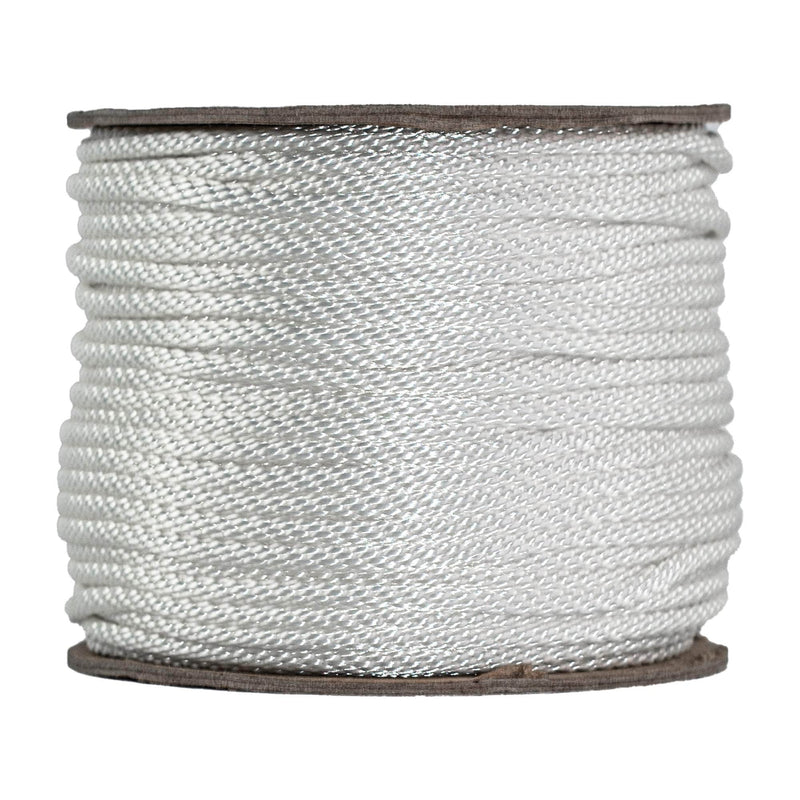 (#5) 5/32 in / 250 ft / White SK-SBP-532x250-White RopeHub Solid Braid Rope