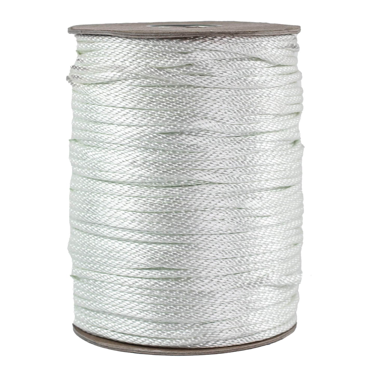 (#5) 5/32 in / 500 ft / White SK-SBP-532x500-White RopeHub Solid Braid Rope
