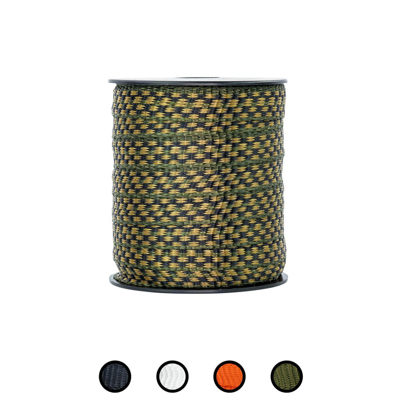 5/8 in / 100 ft / Camo SK-Flat-58x100-Camo RopeHub Webbing