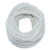 5/8 in / 25 ft / White SK-TP-58x25ft-White RopeHub Twisted Rope