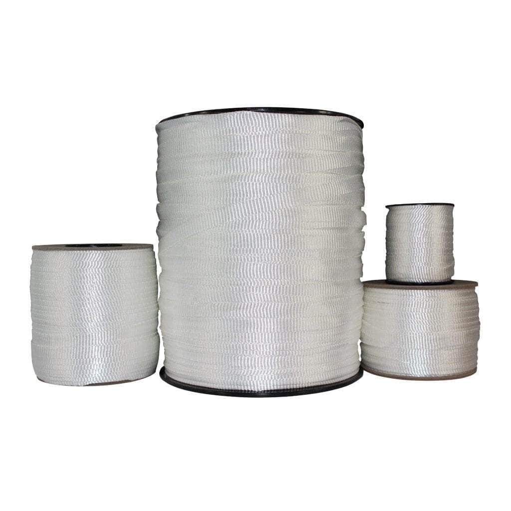 5/8 in / 3000 ft / White SK-Pull-58x3000-White RopeHub Pull Tape