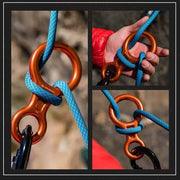 ARM-Belay-Figure8-Orange RopeHub Climbing Gear