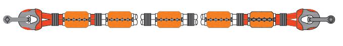 Capella Single Point Mooring Rope; polyamide rope listed for single-point mooring applications