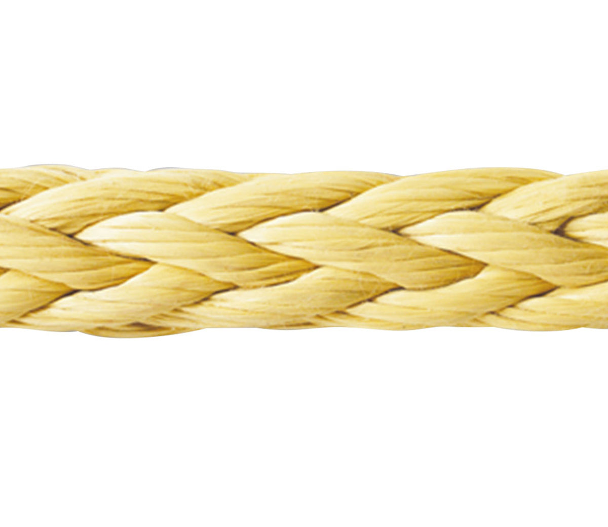 Capella Aramid 12-Strand Rope; 12-strand rope made from aramid fiber