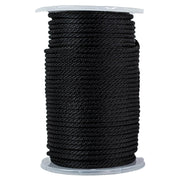 (#6) 3/16 in / 250 ft / Black SK-SBP-316x250-Black RopeHub Solid Braid Rope