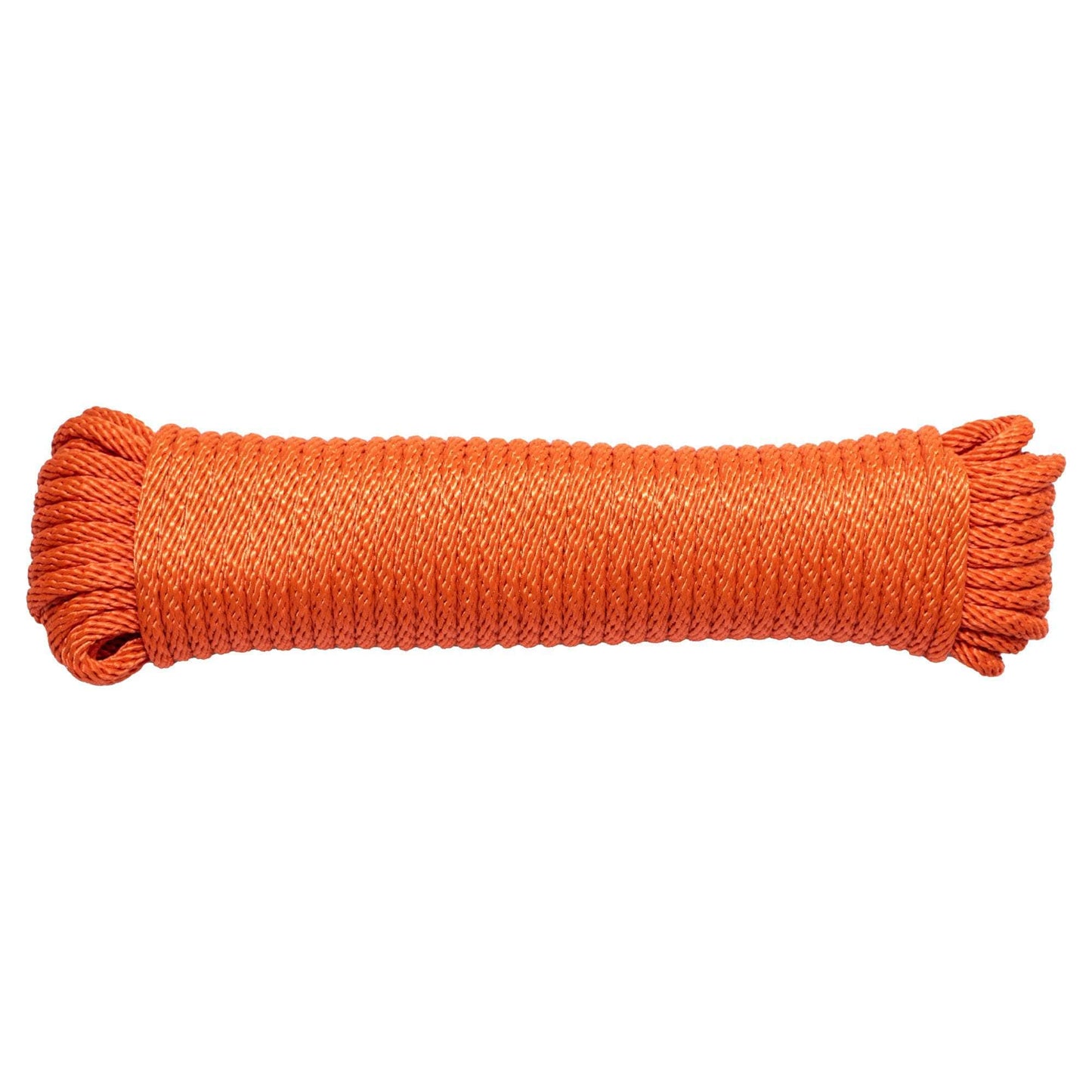(#6) 3/16 in / 50 ft / Orange SK-SBN-316x50-Orange RopeHub Solid Braid Rope