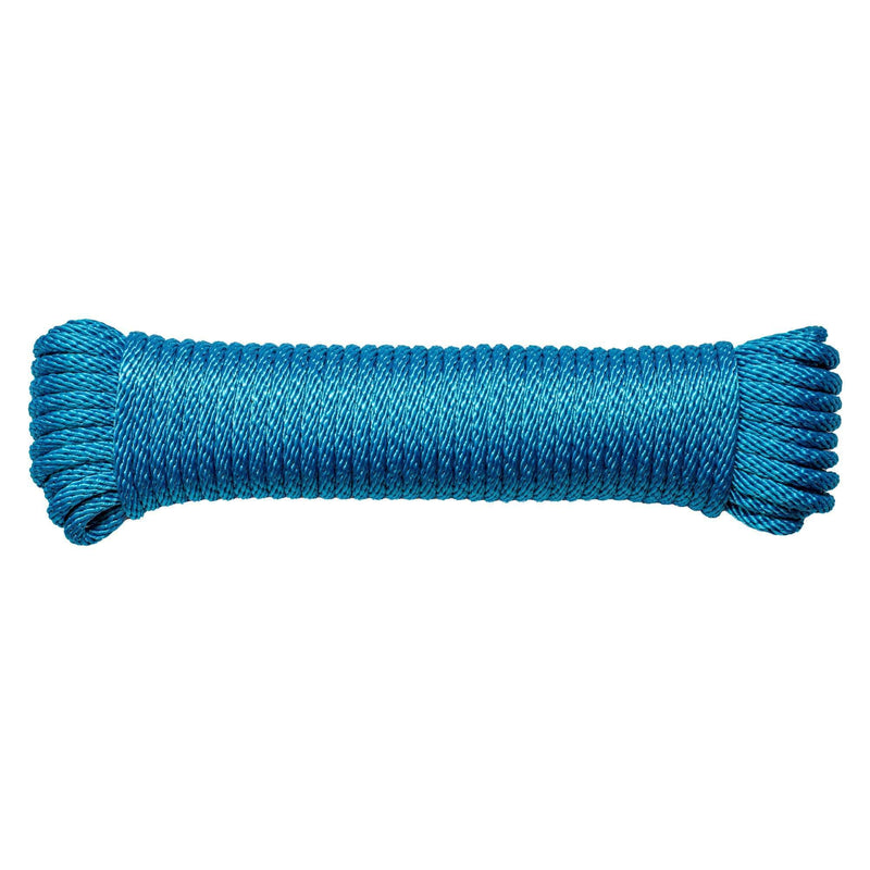 (#6) 3/16 in / 50 ft / Royal Blue SK-SBN-316x50-RoyalBlue RopeHub Solid Braid Rope
