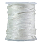 (#6) 3/16 in / 500 ft / White SK-SBP-316x500-White RopeHub Solid Braid Rope