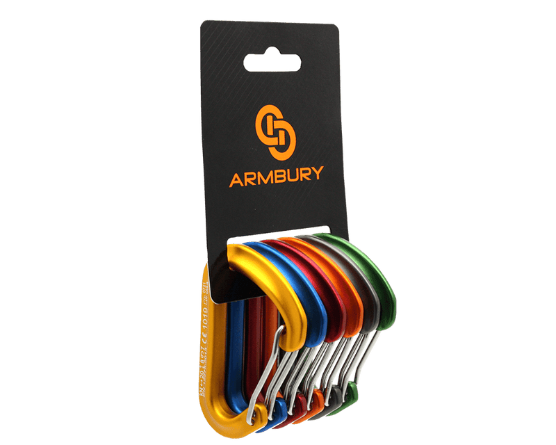 Armbury Viva Wire-Gate Climbing Carabiner