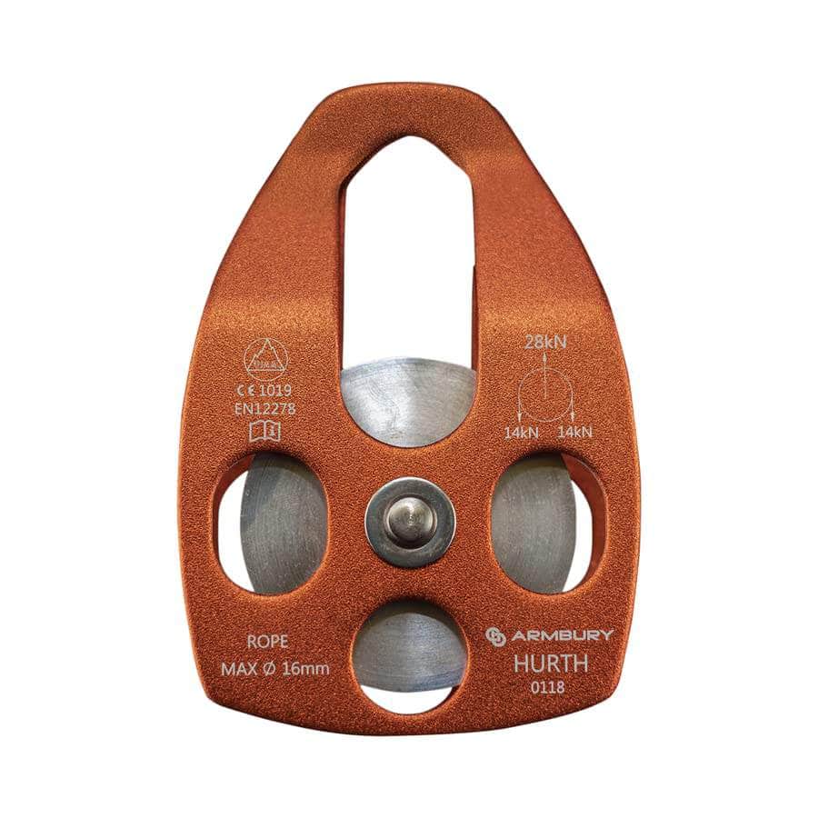82mm x 127mm ARM-Pull-HurthMobileSingle-Orange ARMBURY Climbing Gear