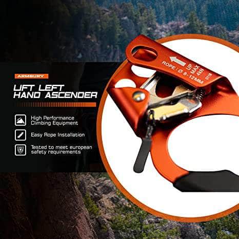 ARM-Ascend-Lift-LH-Orange RopeHub Climbing Gear