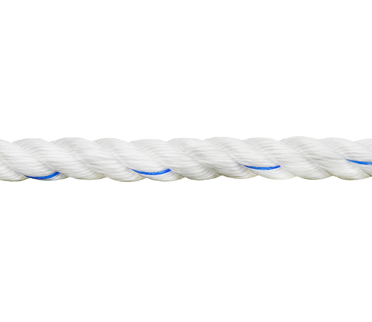 Capella TOUGH MIX 3 Mixed-Fiber Fishing Rope; 3-strand rope made from a polypropylene and polyester blend