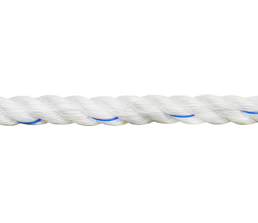 Capella TOUGH MIX 3 Mixed-Fiber Fishing Rope; 3-strand rope made from a polypropylene and polyester blend