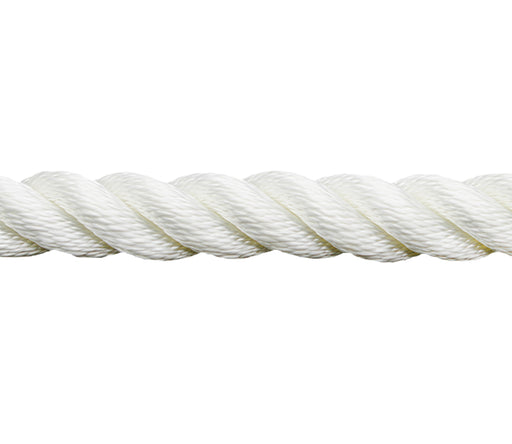 Capella Nylon 3-Strand Twisted Rope; 3-strand twisted rope made from nylon fiber