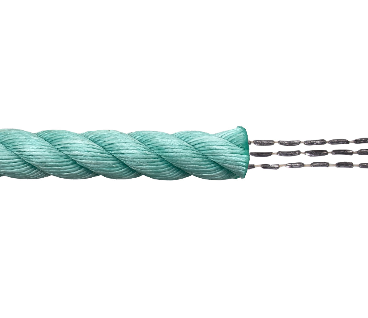 Capella TOUGH-LEAD Lead-Core Fishing Rope; 3-strand polypropylene rope with a lead core