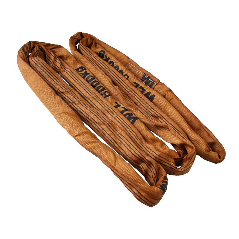 Capella ROUND SLING | Polyester Lifting Sling; round sling with continuous polyester load-bearing yarns inside a tubular polyester jacket