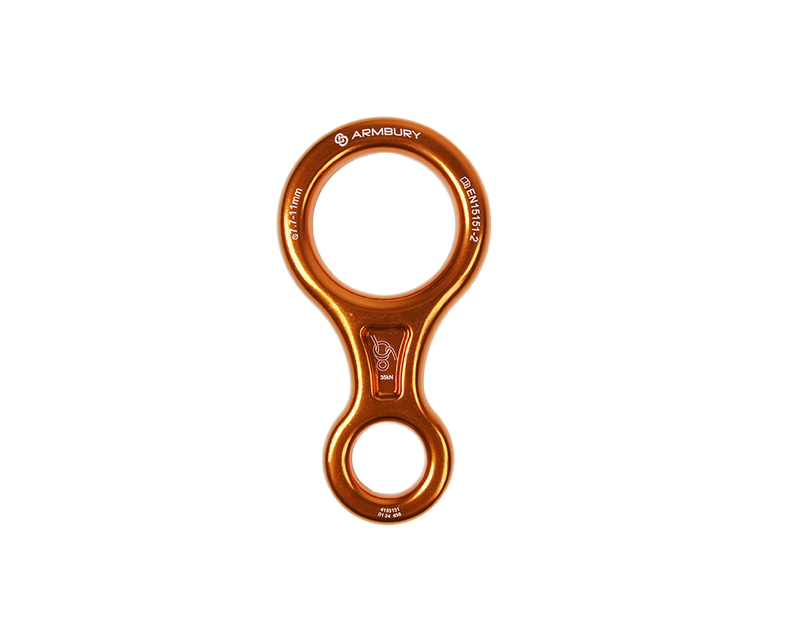 ARMBURY Figure 8 Belay & Rappel Device