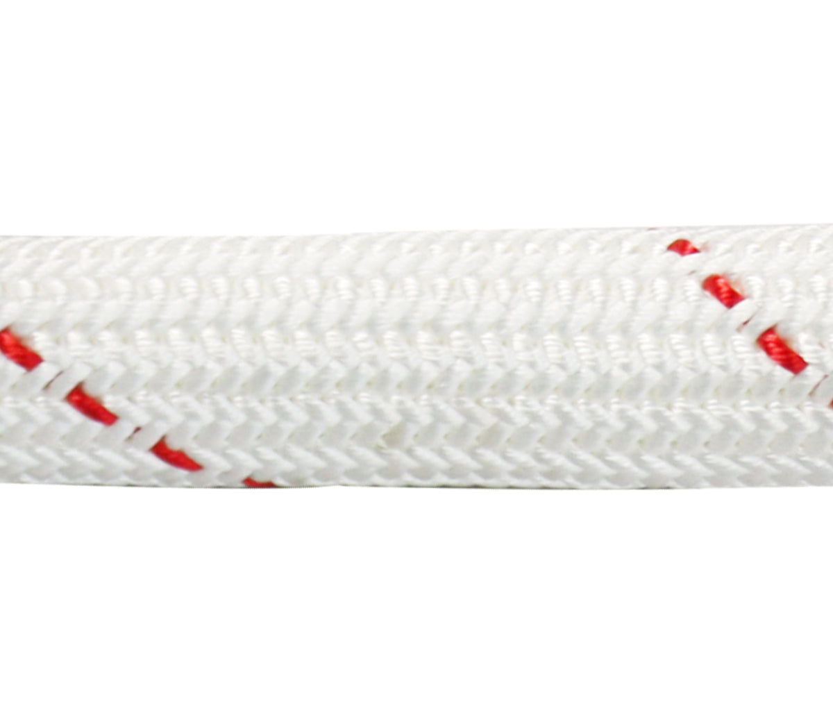 Capella WIN-PES Jacketed Winch Rope; rope with a 12-strand polyolefin core and a braided polyester jacket