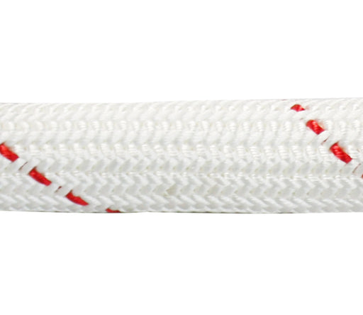 Capella WIN-PES Jacketed Winch Rope; rope with a 12-strand polyolefin core and a braided polyester jacket