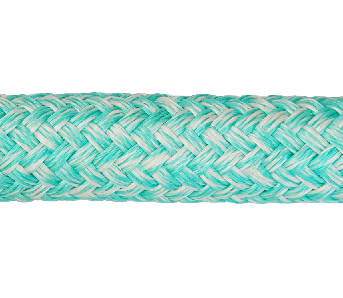 Capella WIN-HS Polyolefin Winch Rope; rope with a 12-strand polyolefin core and a braided polyolefin jacket