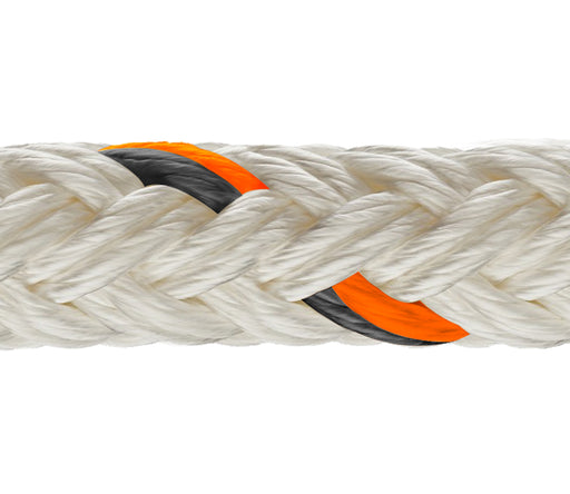 Capella TOUGH-MIX PRO 24 Mooring Rope; 24-strand marine rope made from a polyolefin and polyester blend
