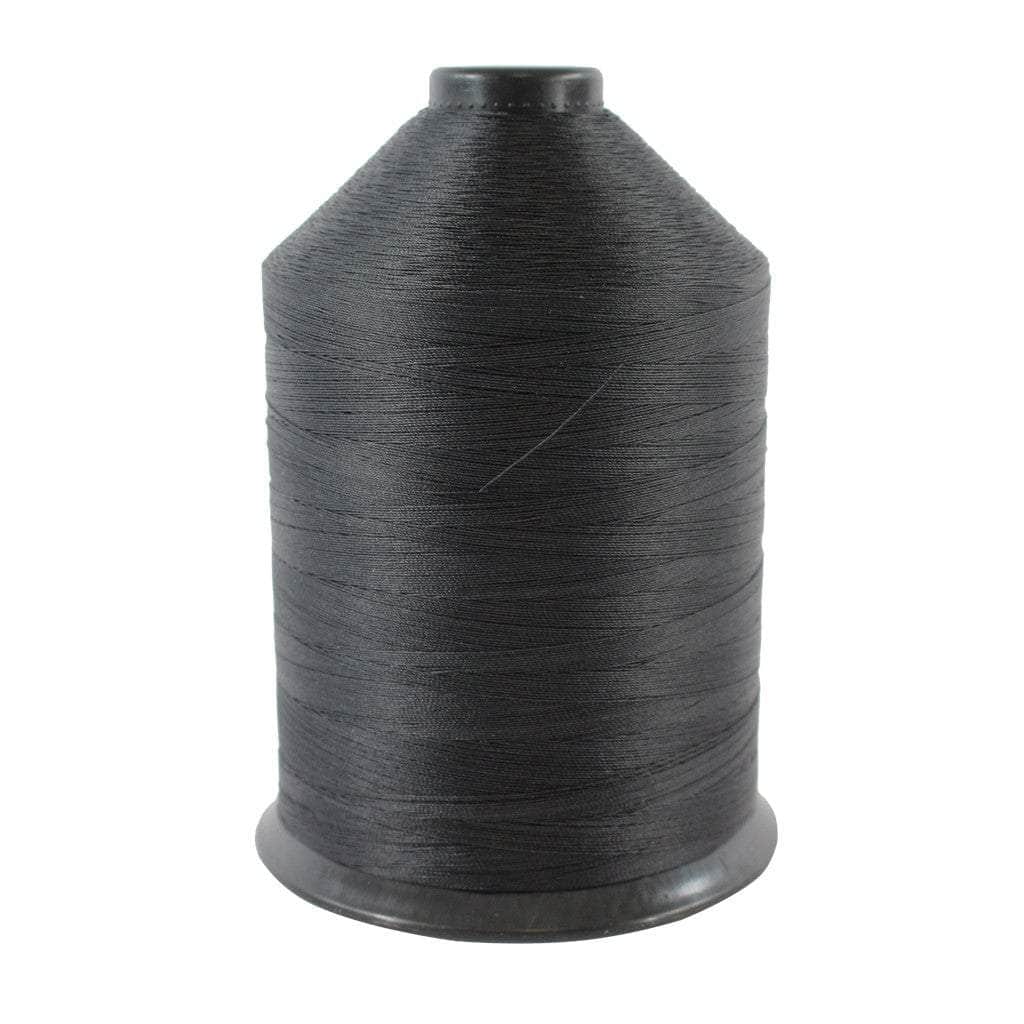 black poly sewing thread