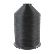 black poly sewing thread
